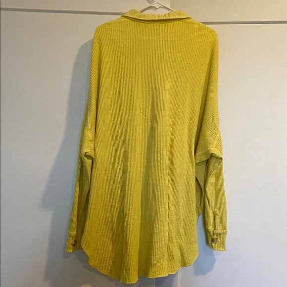 Free People FP One Scout Jacket; Yellow; Size Small - Picture 9 of 12